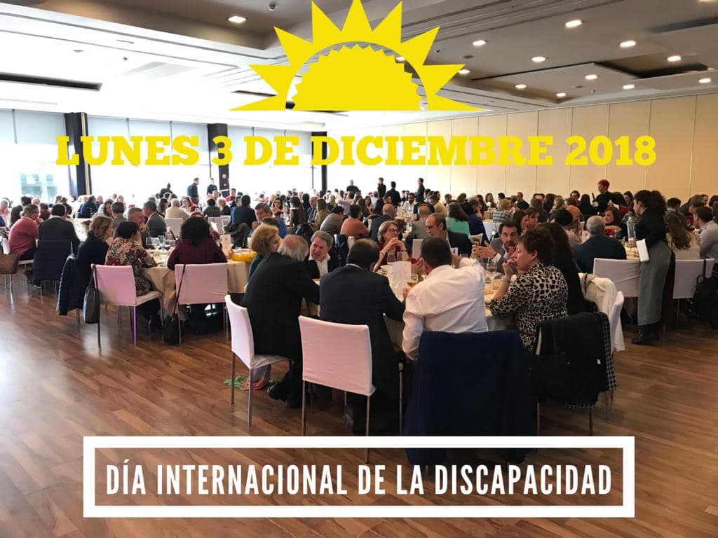 A las 14. 00 FEGRADI celebró su XIX Encuentro de Personas con Discapacidad y Premios FEGRADI 2018 con una asistencia de más de 250 personas. 