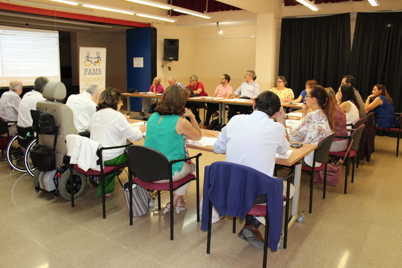 Diferentes instituciones y entidades sociales se reúnen para avanzar en materia de accesibilidad en Sevilla 