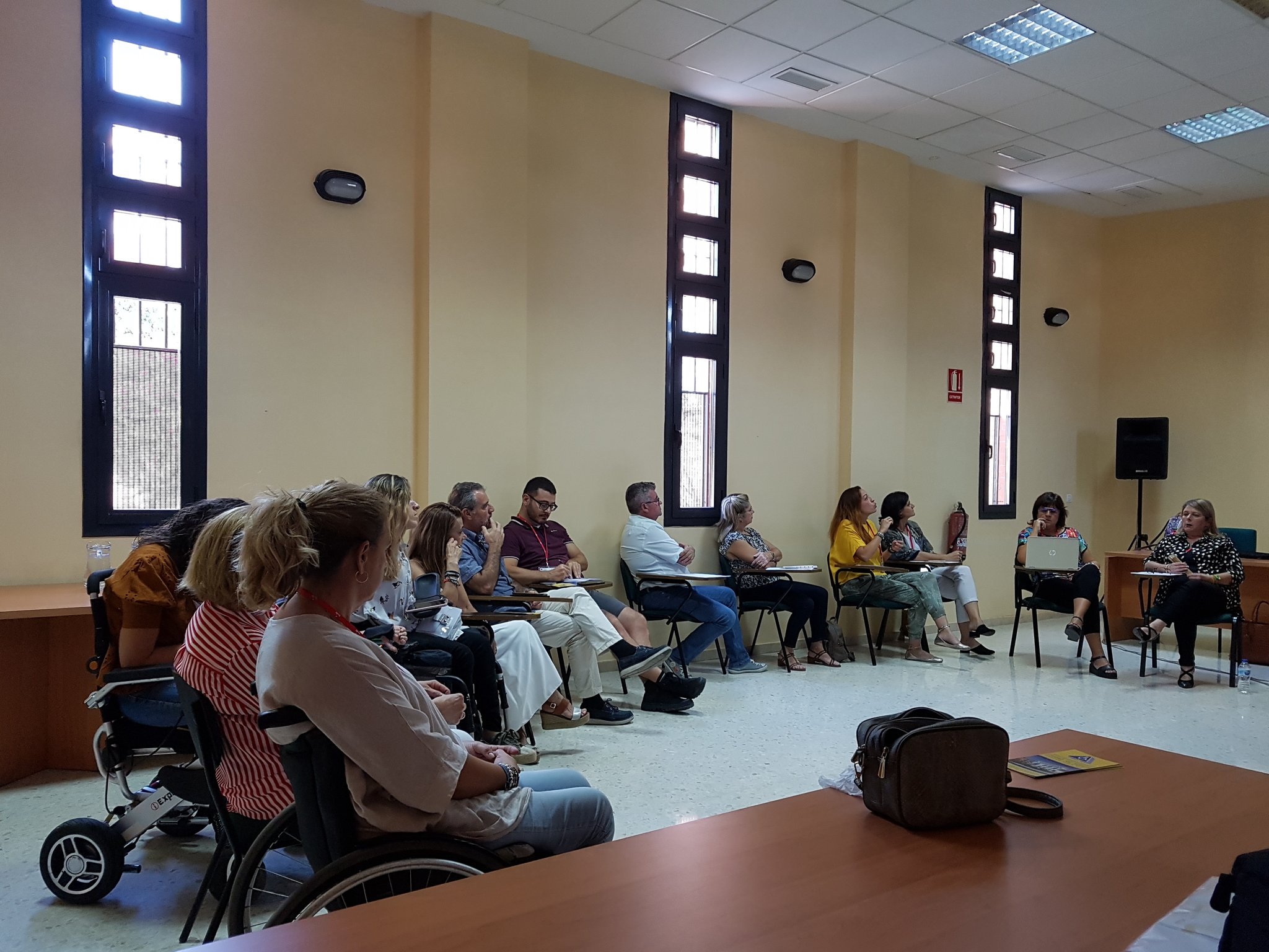 Representantes de organizaciones sociales de 6 países europeos debaten en un encuentro transnacional en Sevilla sobre la situación de los cuidadores familiares de personas con discapacidad y la necesidad de la figura del asistente personal
