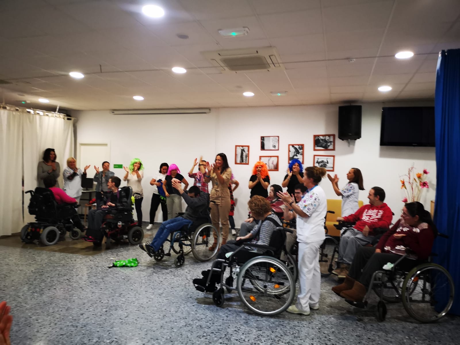 Teatro en la segunda jornada de la séptima Semana Cultural del Centro Polivalente de Fegadi Cocemfe