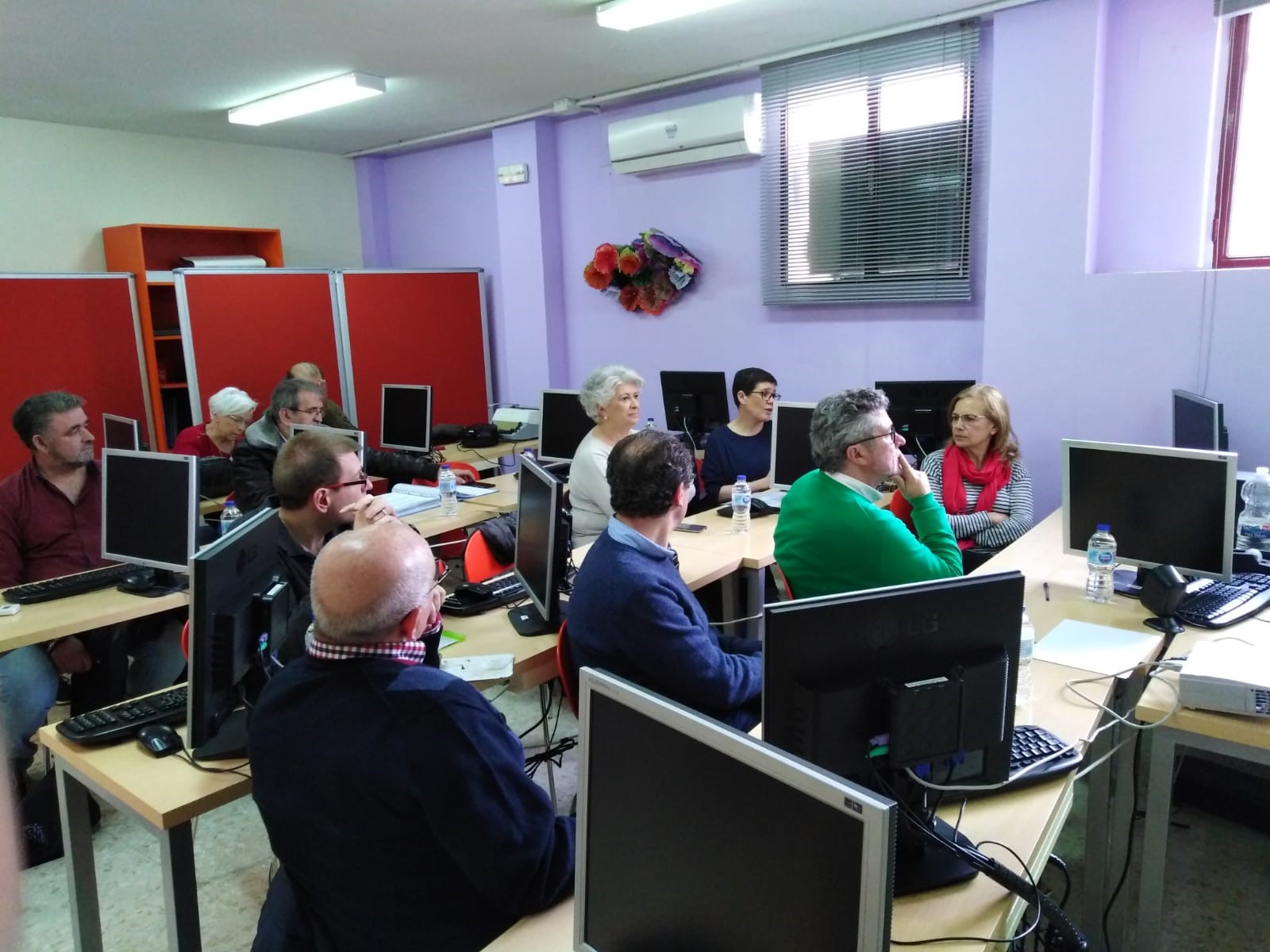 Actividades Jaén Inclusiva. Visita a directiva Andalucía Inclusiva y convocatoria de asamblea