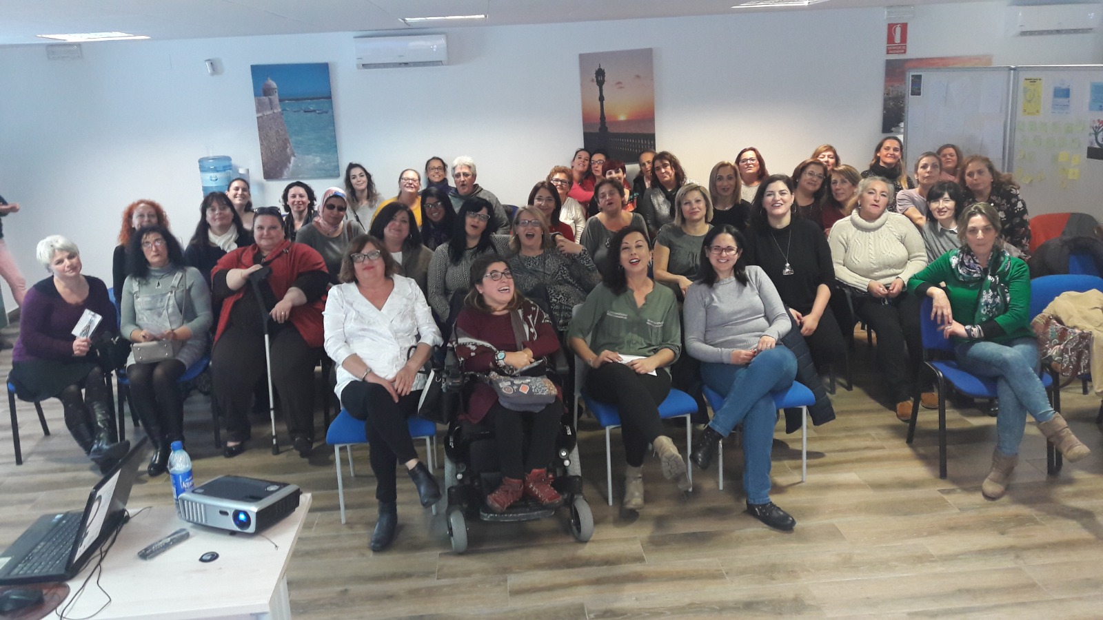 80 mujeres de Cádiz participaron en 2018 en el Programa de Empoderamiento de COCEMFE   