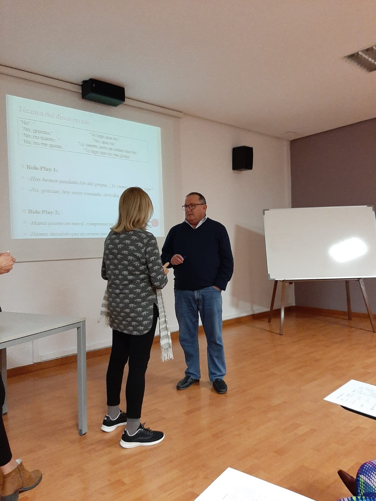 Taller de comunicación asertiva de Jaén Inclusiva