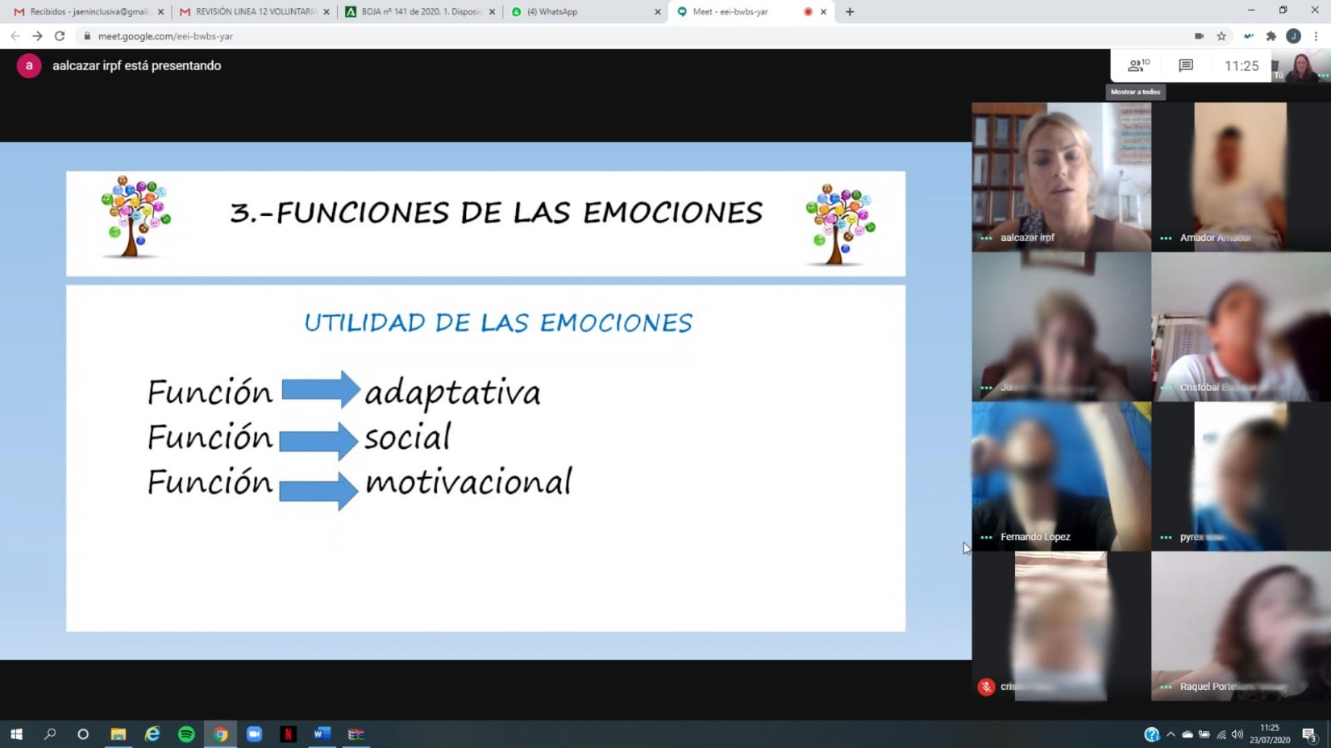 SESIÓN ACTIVA-T: Autoregulación emocional. Jaén Inclusiva
