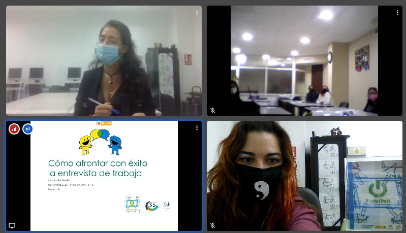 COCEMFE Sevilla imparte un taller de comunicación eficaz y desarrollo de competencias para personas con discapacidad