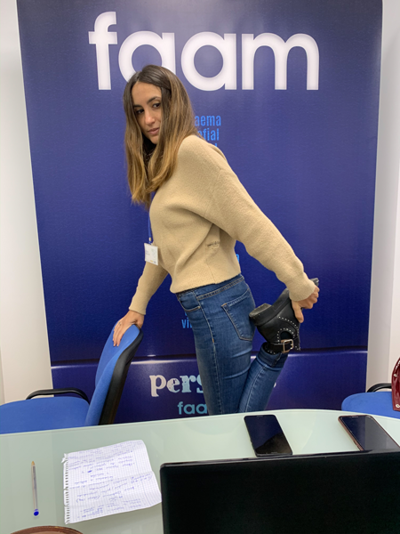 FAAM refuerza las terapias en el Programa de Atención Integral  también desde el punto de vista de la fisioterapia