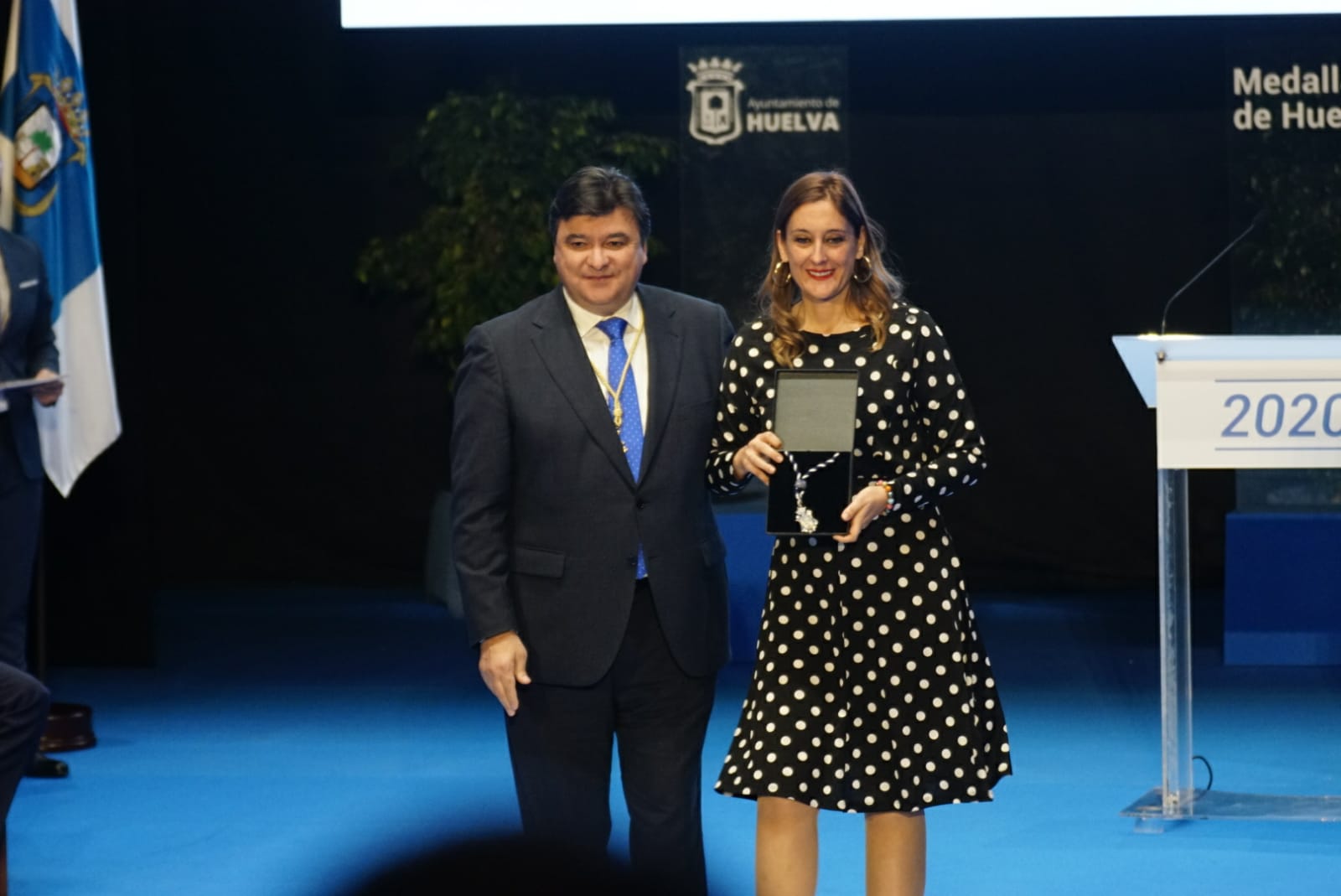 Medalla de la ciudad de Huelva otorgada a nuestra federación Cocemfe Huelva