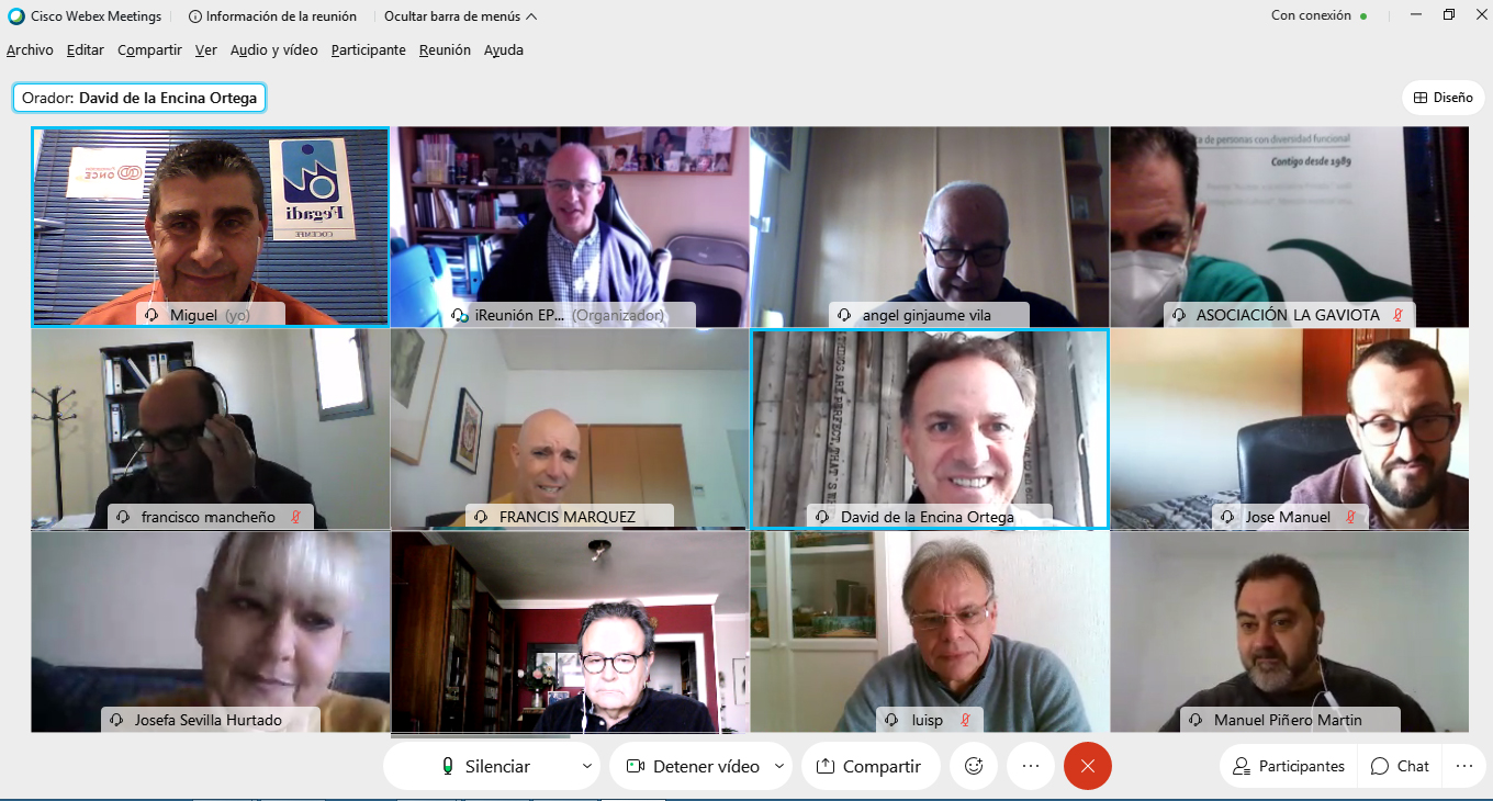 Intensa reunión con el Área de Igualdad y Bienestar Social de la Diputación de Cádiz.