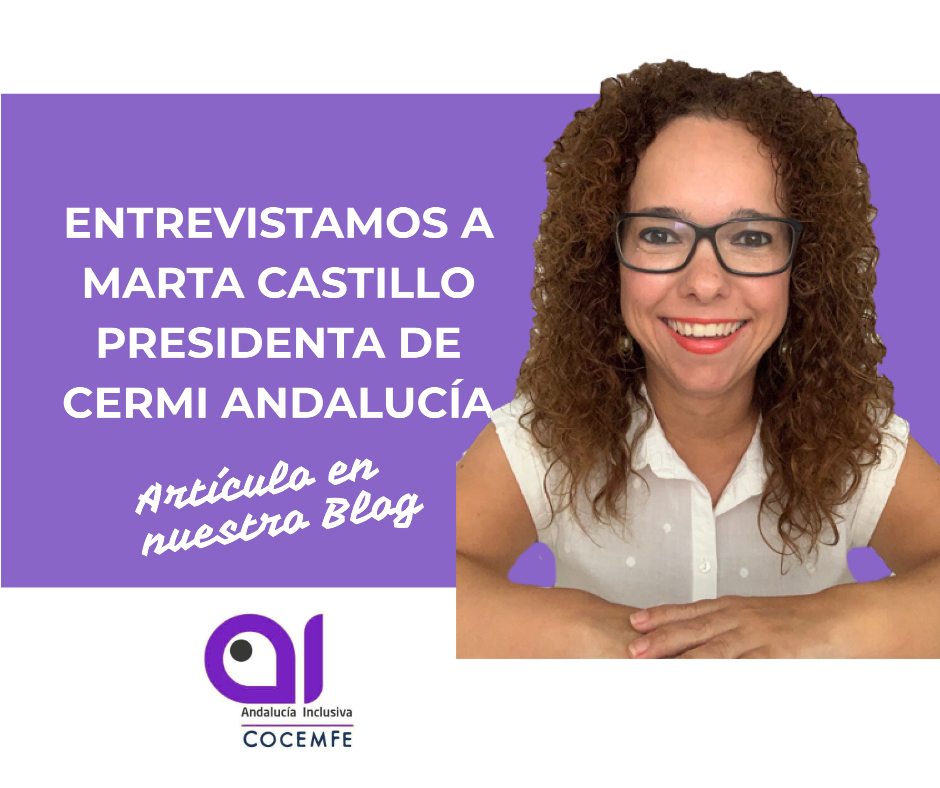 Entrevista a  Marta Castillo, nueva presidenta de CERMI Andalucía, 