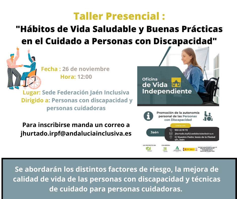 Taller Presencial OVI. Jaén Inclusiva