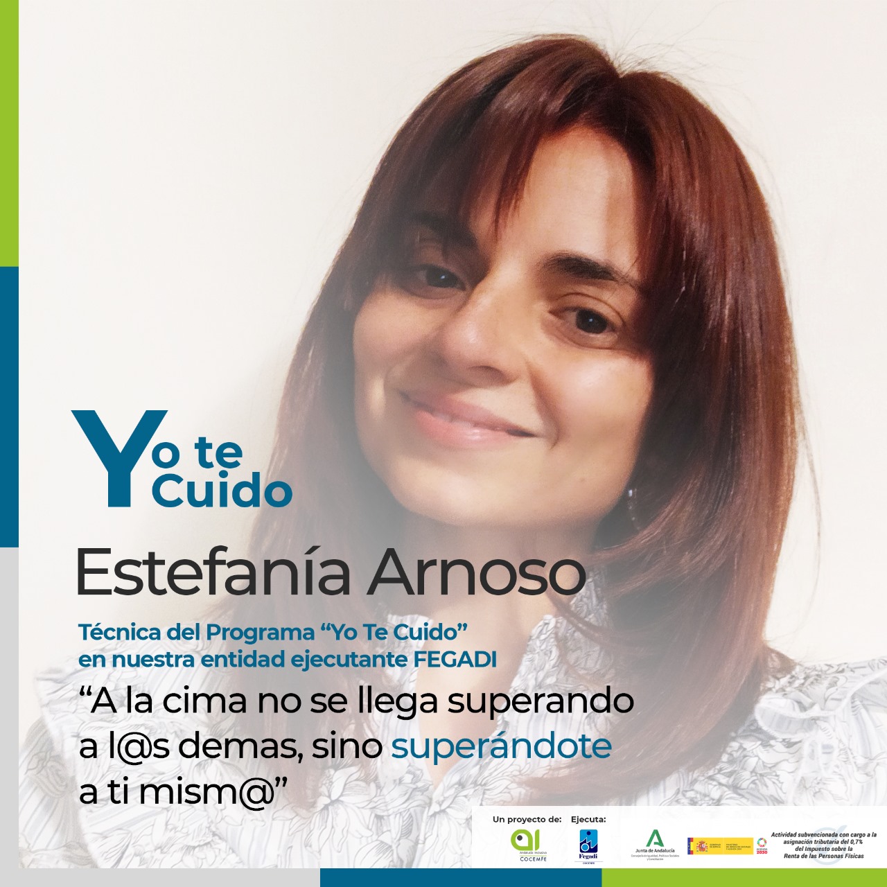  "Yo Te Cuido" en FEGADI