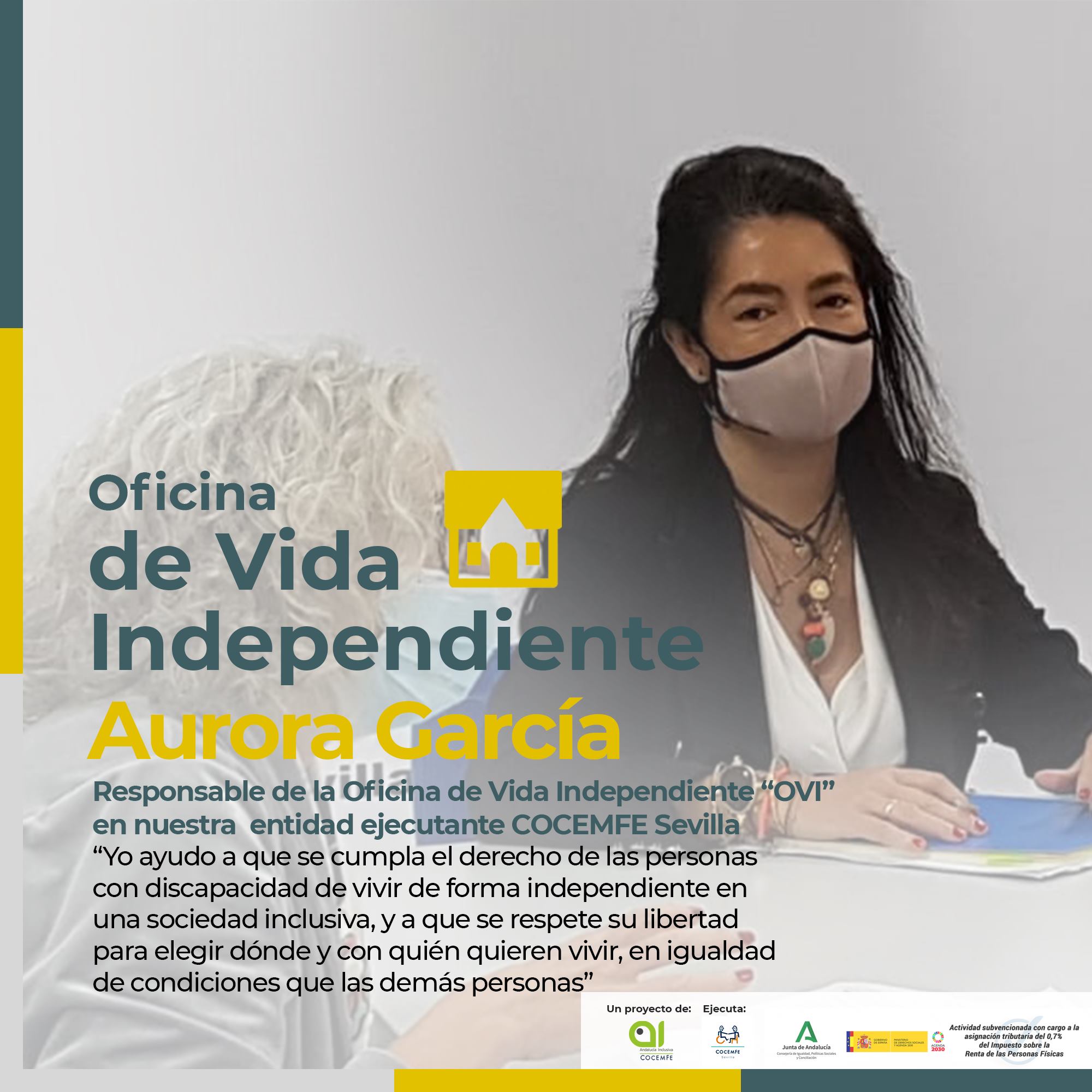 "Oficina de Vida Independiente" en COCEMFESevilla