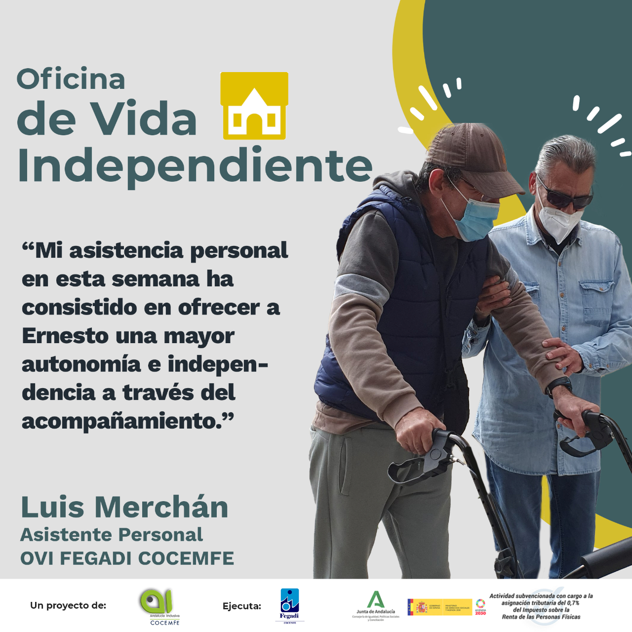  Proyecto de  Oficina de Vida Independiente en Cádiz