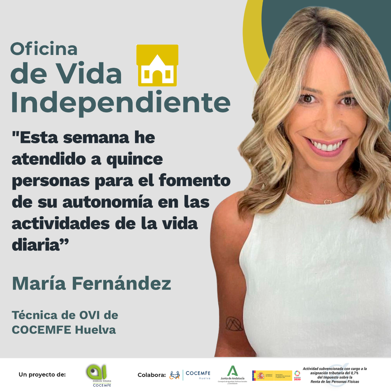 Os presentamos a María Fernández
