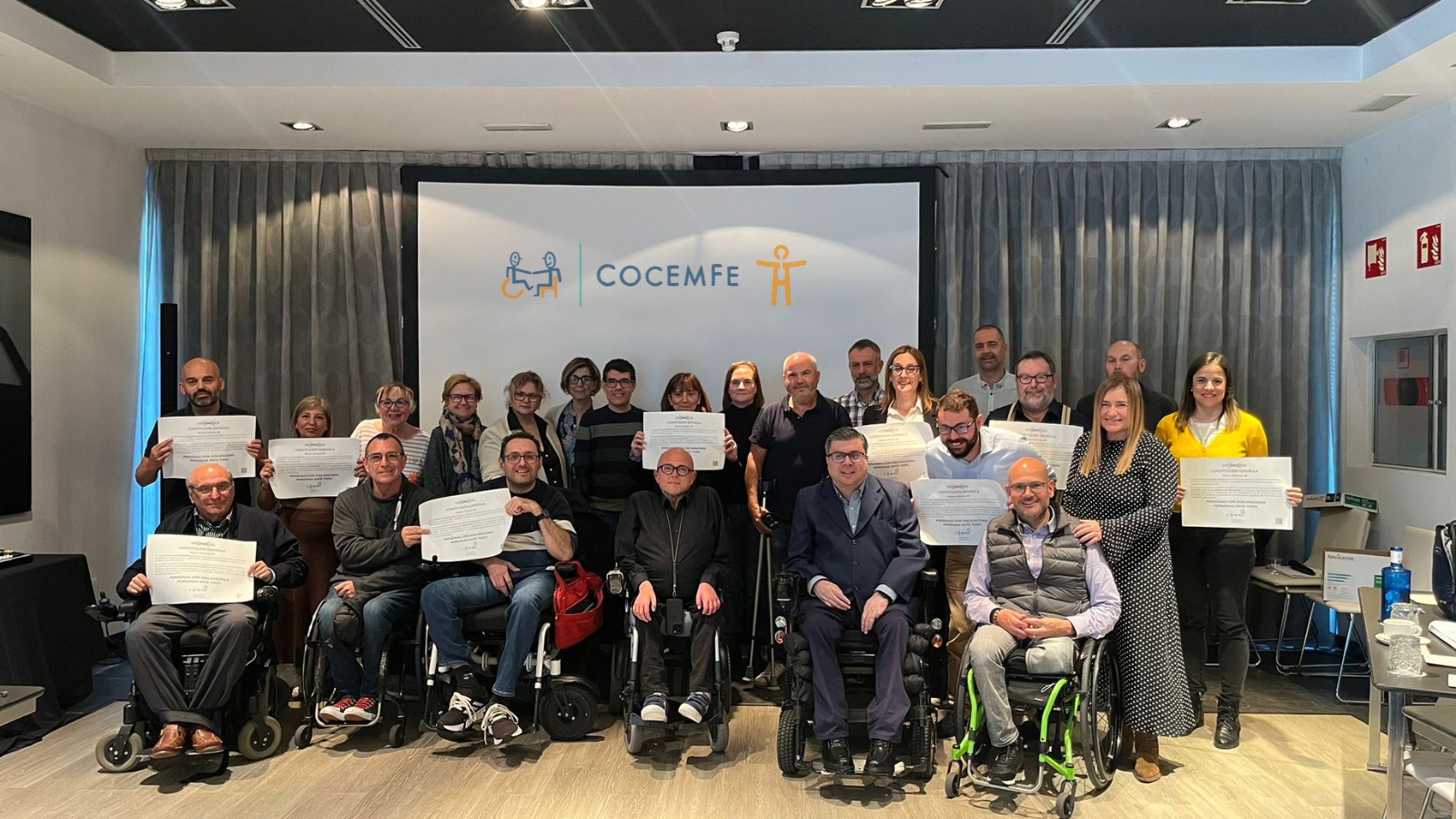 Asistimos al Consejo Estatal de COCEMFE