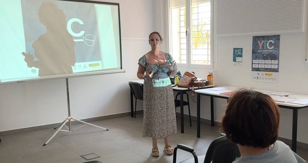 Formación en materia de recursos sociales en dependencia, ergonomía y cuidados del cuidador,