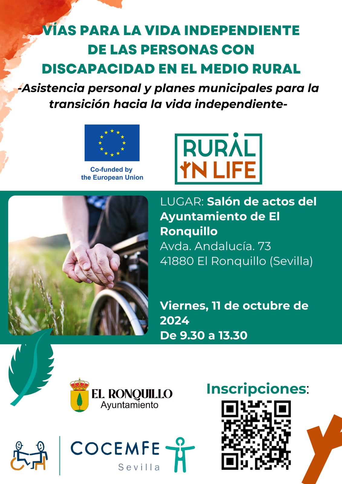 El proyecto europeo Rural In Life celebra su evento final para presentar resultados en materia de vida independiente y asistencia personal