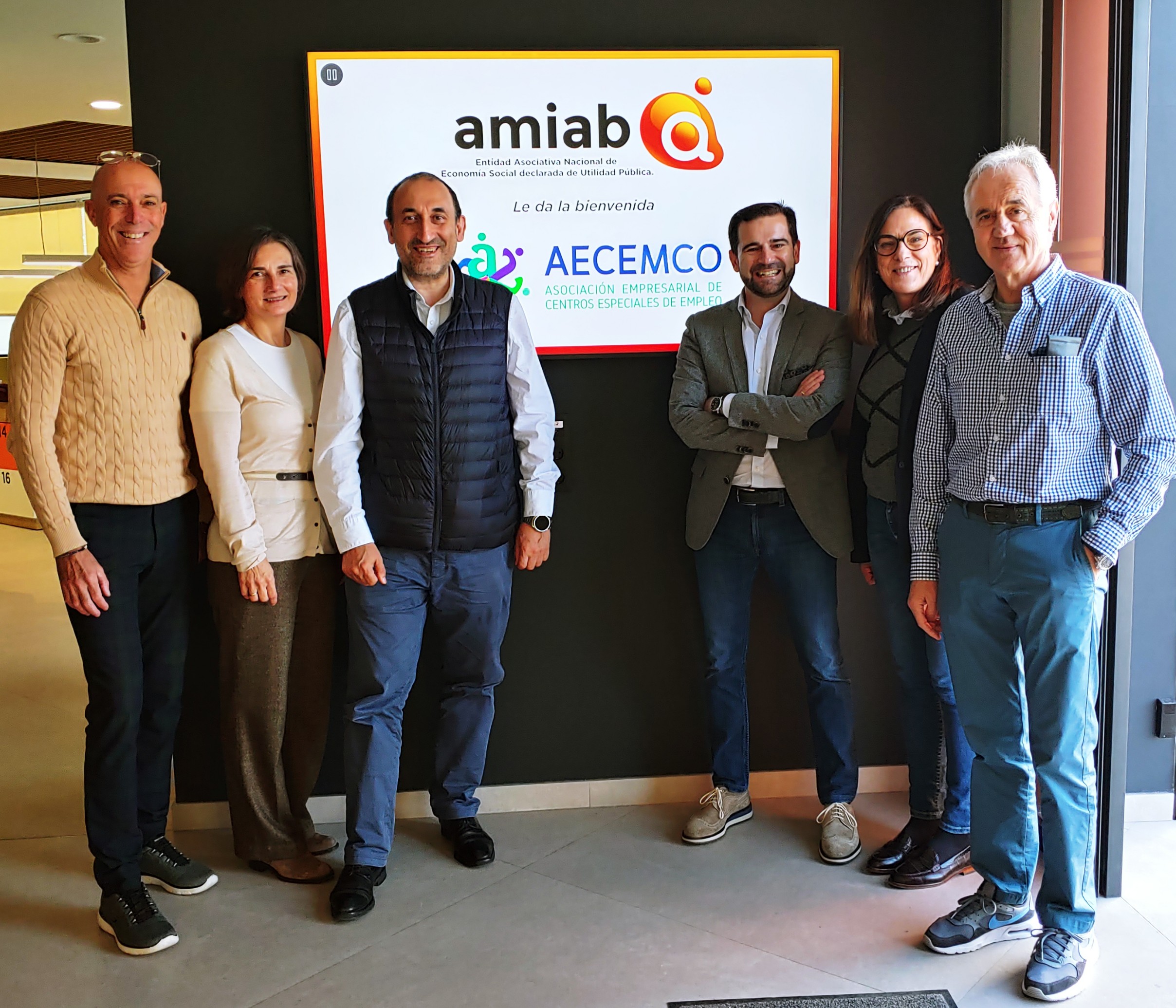 La Junta Directiva de AECEMCO en movimiento por la inclusión