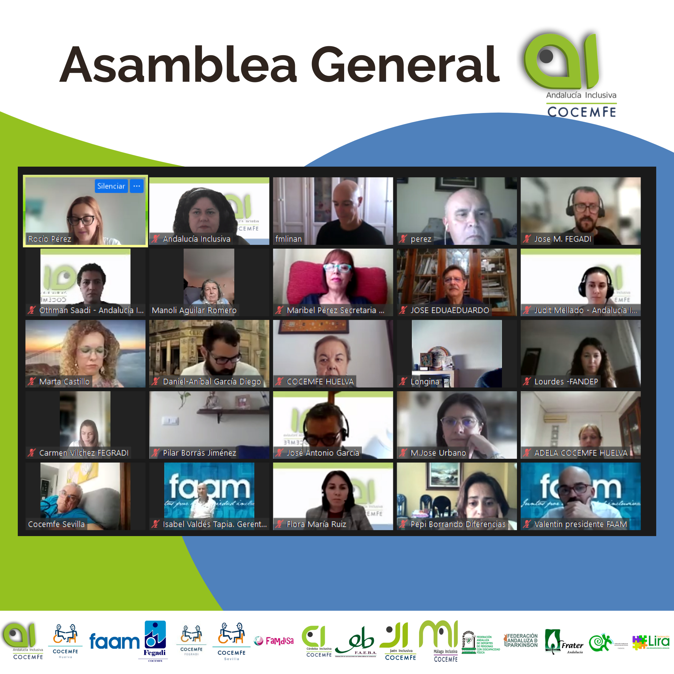 Asamblea General Andalucía Inclusiva COCEMFE