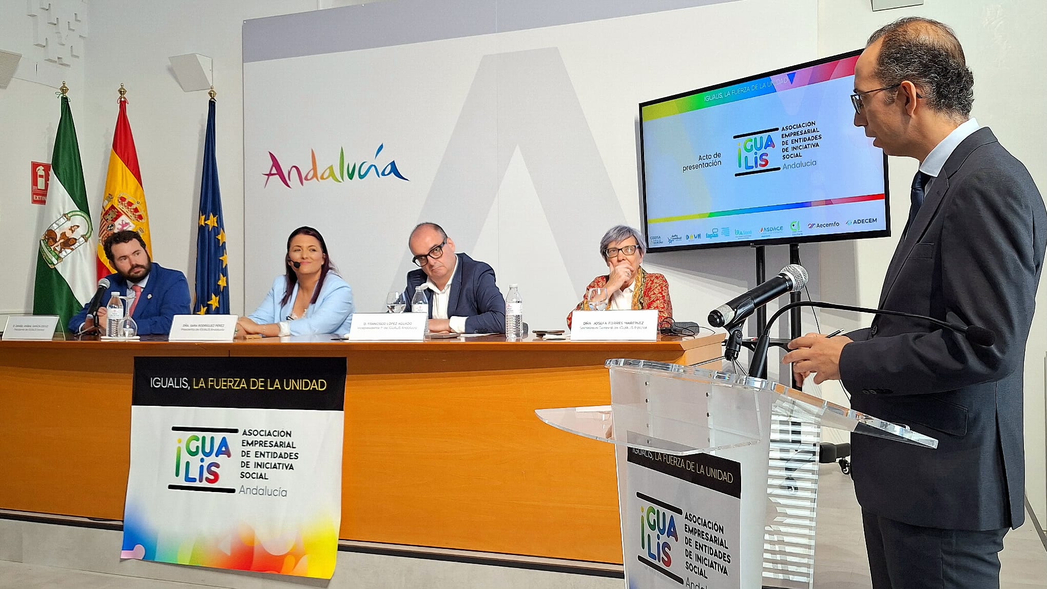 Presentación institucional de Igualis Andalucía .