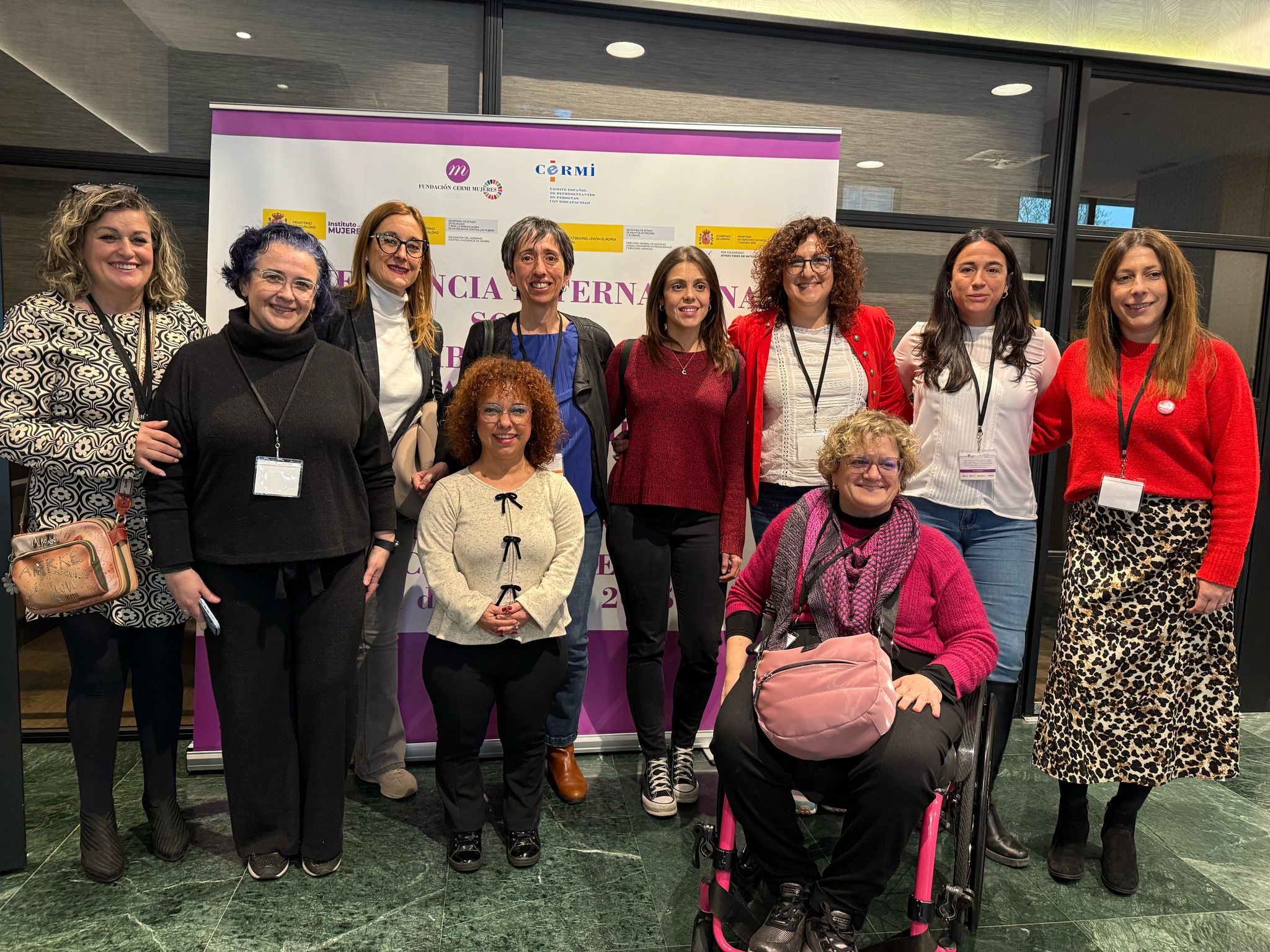Andalucía Inclusiva COCEMFE y FAMDISA presentes en la Conferencia Internacional sobre la violencia contra las mujeres con discapacidad 