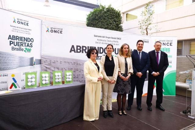 Andalucía Inclusiva COCEMFE asiste a la Semana Cultural de ONCE: "Abriendo Puertas".