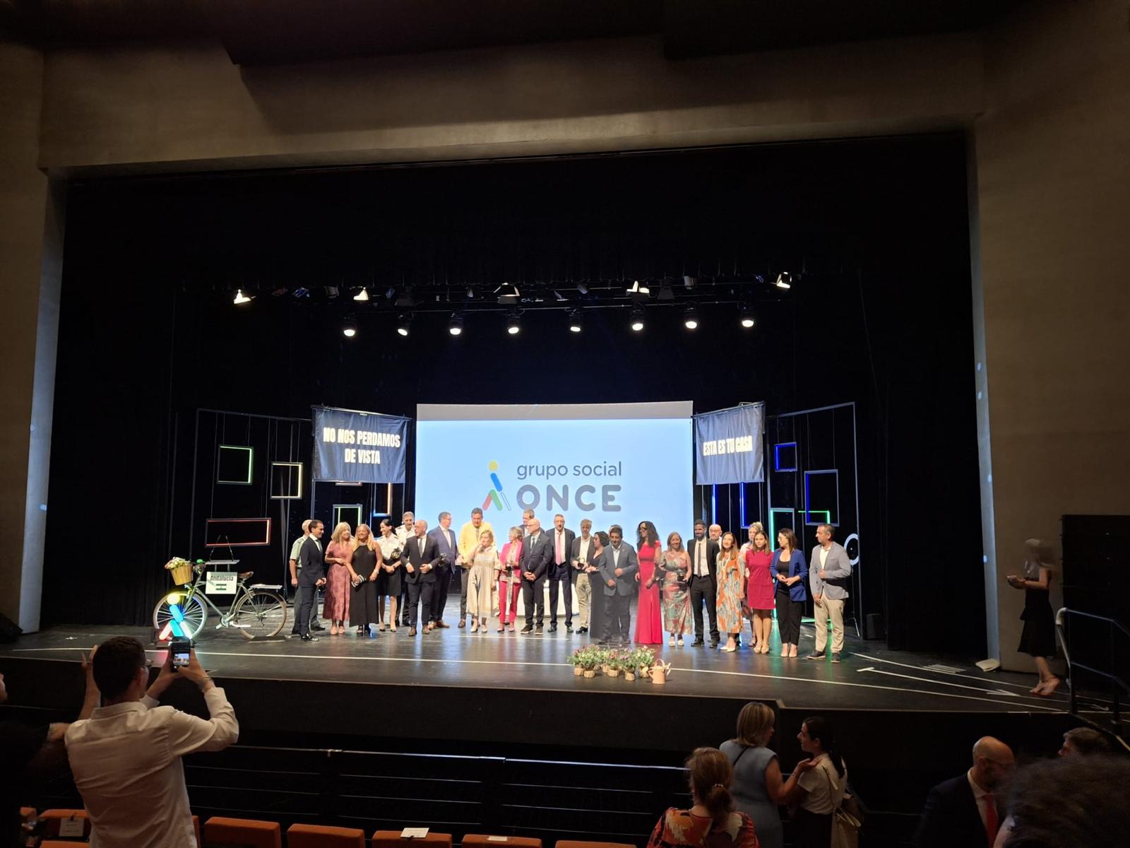 Andalucía Inclusiva Cocemfe asiste a los premios Solidarios 2025 del Grupo Social ONCE