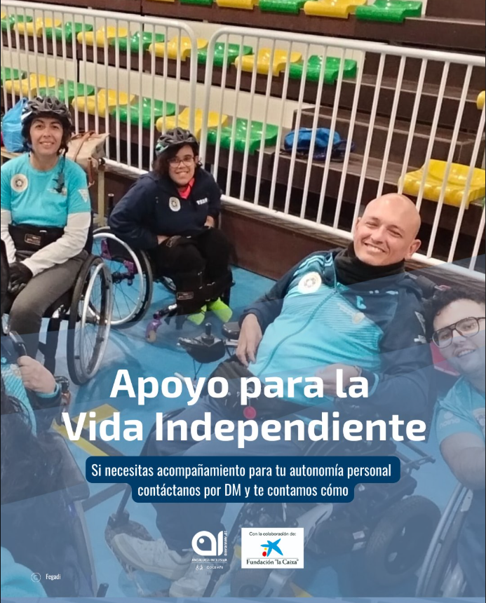 Acciones de apoyo a personas con discapacidad física del Aljarafe (Sevilla)