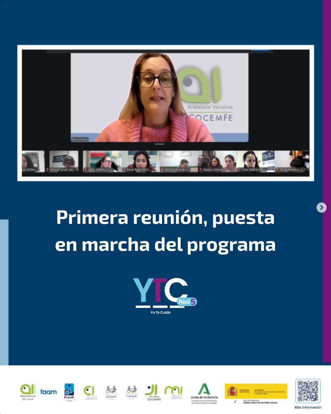 Primera Reunión puesta en marcha YTC.