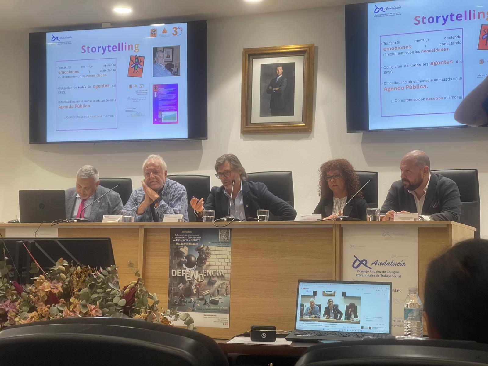 Andalucía Inclusiva COCEMFE presente en las Jornadas del Consejo Andaluz de trabajo social.