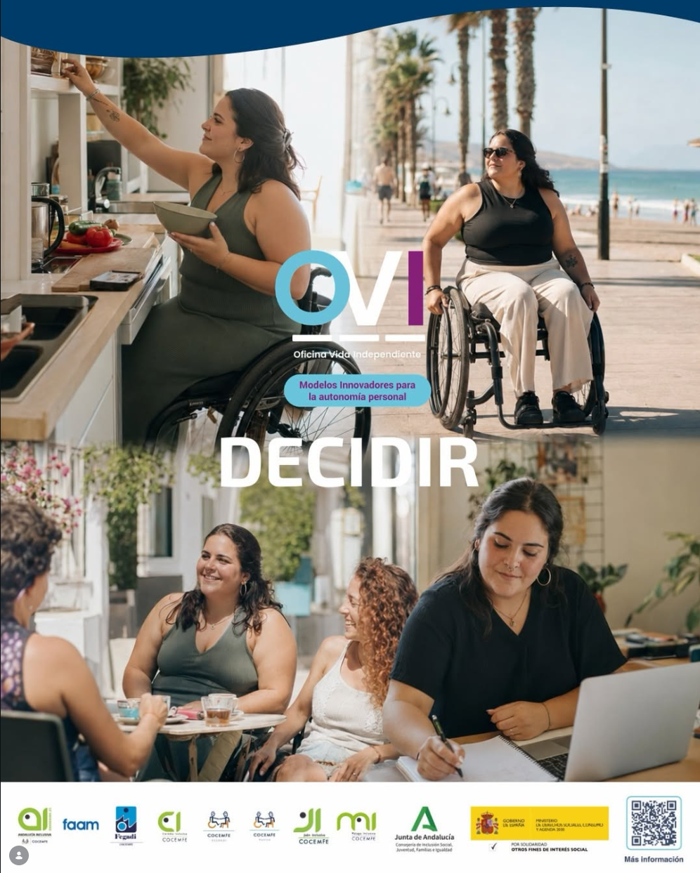 Decidir cómo vivir, cómo participar en la comunidad y cómo construir tu proyecto de vida es autonomía personal.