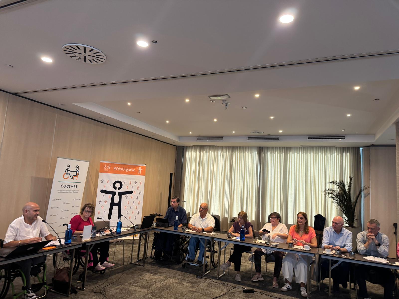 Andalucía Inclusiva COCEMFE lleva su voz al Consejo Estatal de COCEMFE en Madrid