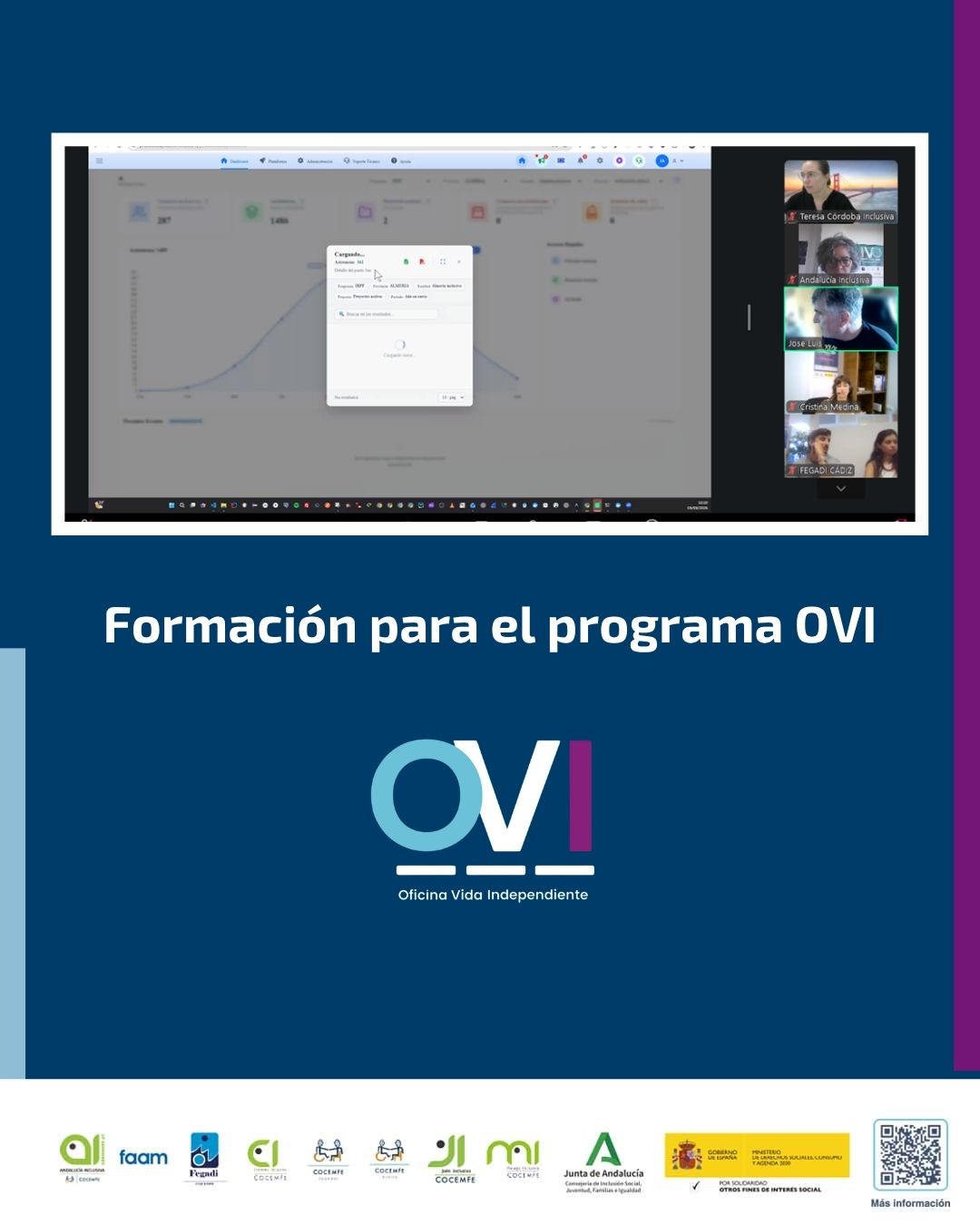 Formación para el programa OVI