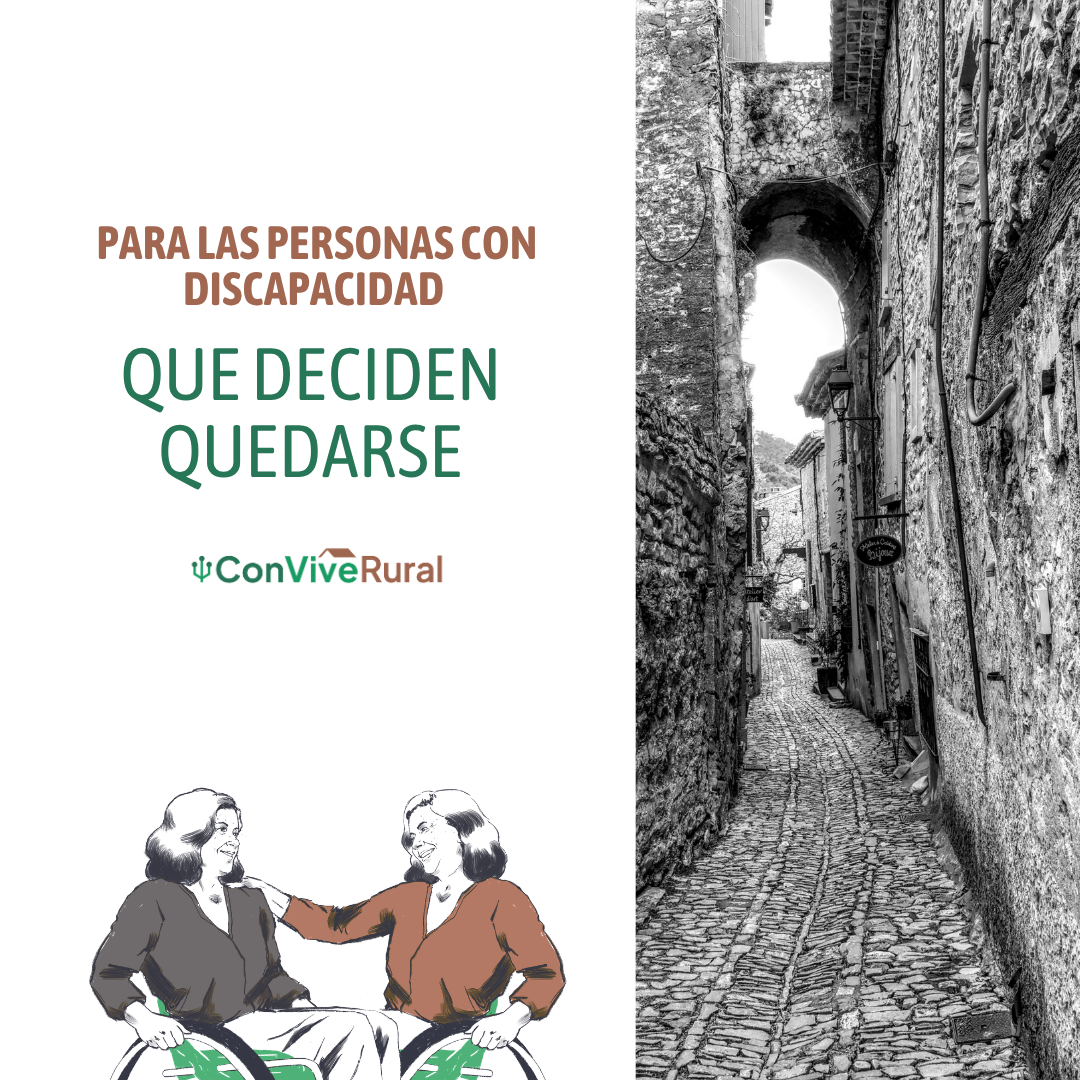 El modelo de vida independiente para personas con discapacidad llega al medio rural en España