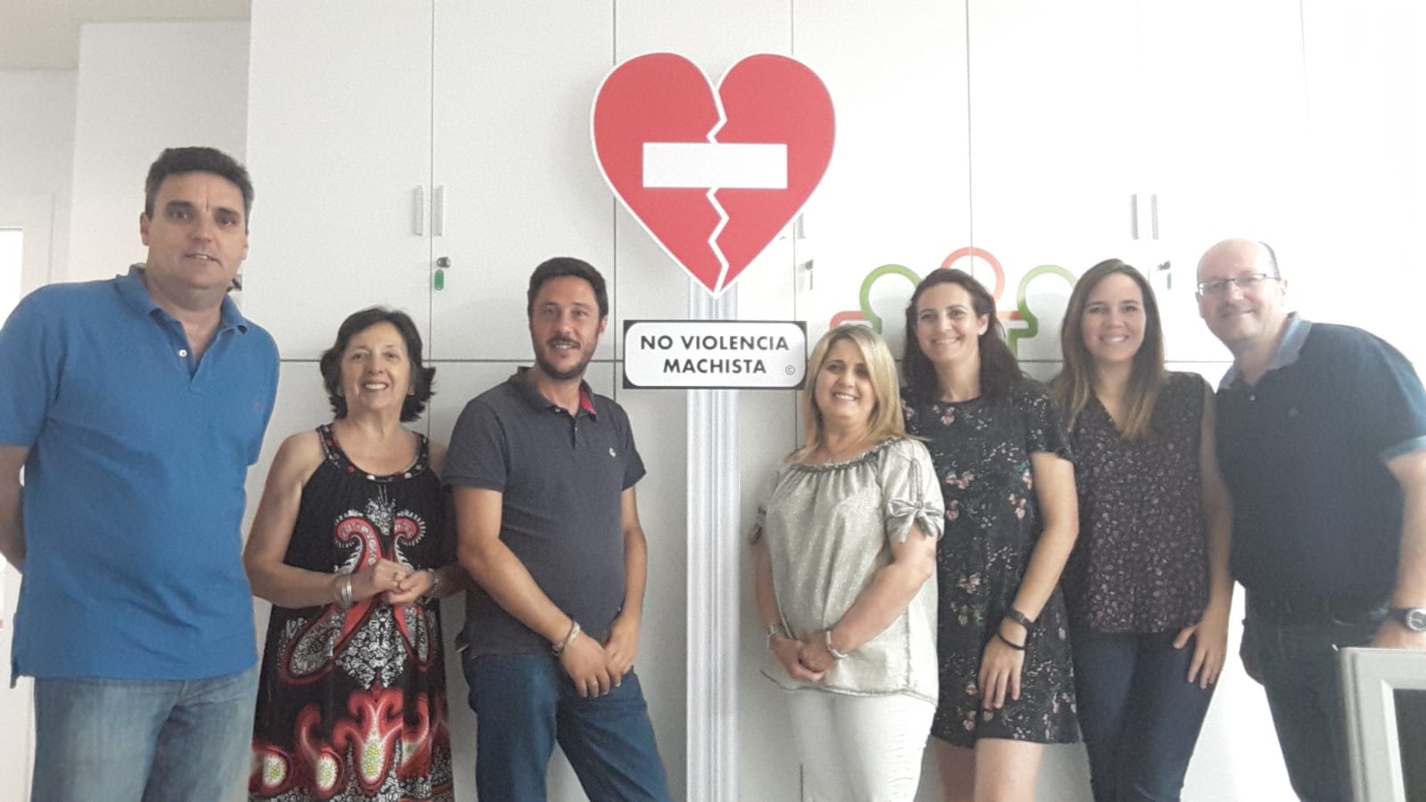 Málaga Inclusiva con la campaña "No a la Violencia Machista"