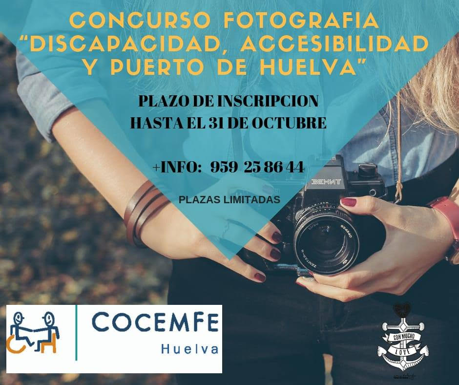 Cocemfe Huelva, organiza un concurso de fotografía para personas con discapacidad. Intervención en La hora de Huelva.